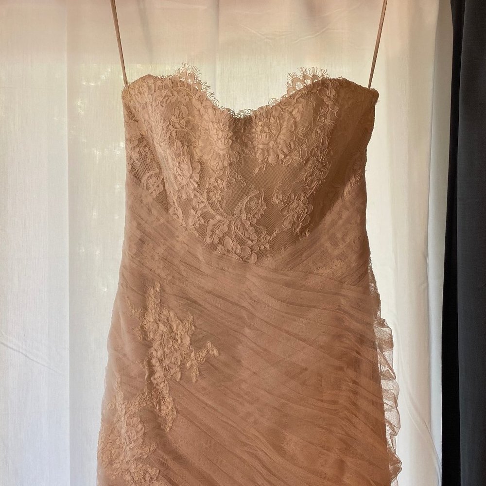 Monique Lhullier Bliss Mermaid wedding gown